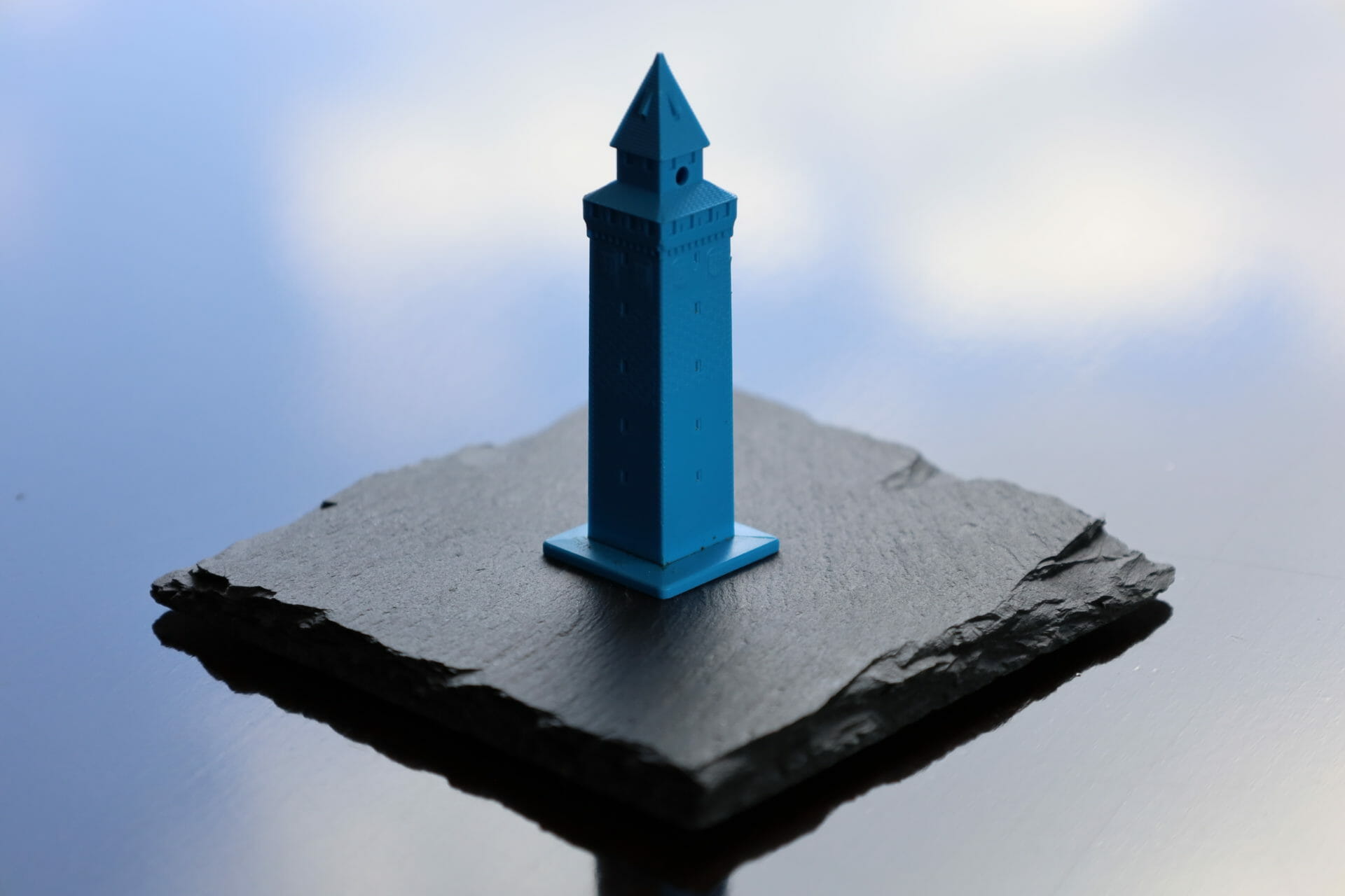 Festabzeichen Ravensburger Rutenfest 2018 - Gemalter Turm